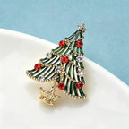 PENDRA Noelara Classical Christmas Tree Brooch