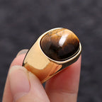 PENDRA TigerEye Golden Tiger Eye Stone Pendant