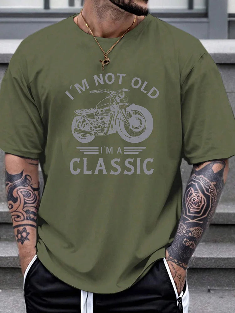PENDRA Printed Sports Motorcycle T-Shirt