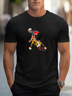 PENDRA Printed Sports Motorcycle T-Shirt