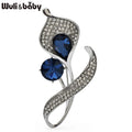 PENDRA Florielle15 Rhinestone Brooch