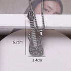 PENDRA Guitarshine Rhinestone Guitar Pendant
