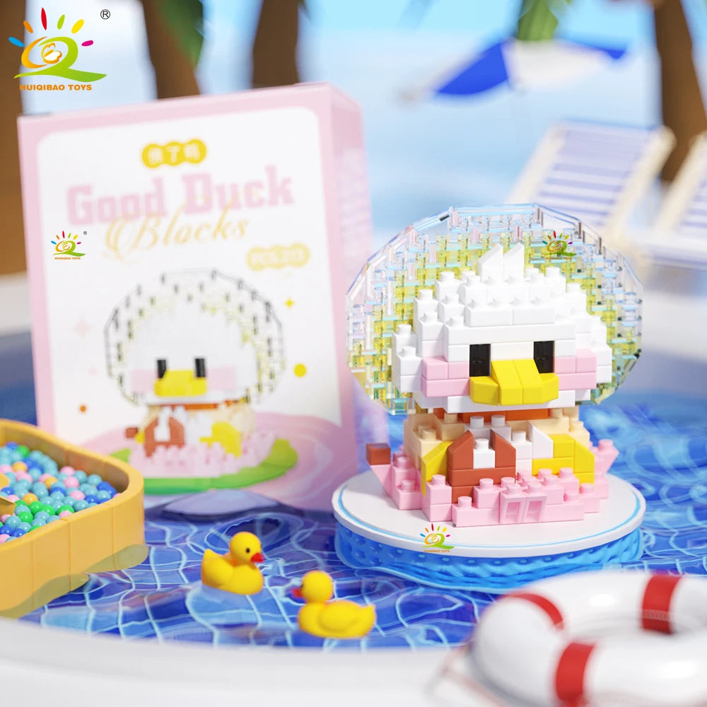 PENDRA Cute Duck Micro Building Set