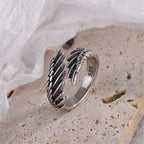 PENDRA Angel Wings Opening Copper Ring