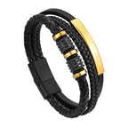 PENDRA Belorin Braided Leather Bracelet