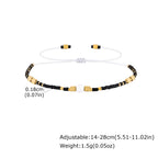 1/2/3pcs Boho Beaded Bracelets for Men,Handmade Mini Gold Color Stainless Steel Beads Glass Seeds Wristband,Summer Jewelry