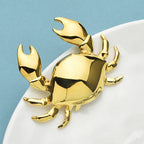 PENDRA Coastal Crab Stainless Steel Brooch