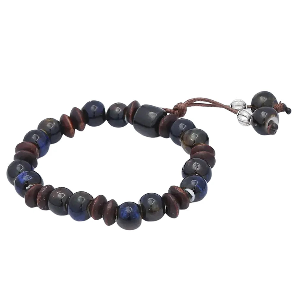 PENDRA Ceramica Vintage Ethnic Handmade Ceramic Bracelet