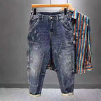 PENDRA Heavy Brand Tooling Jeans