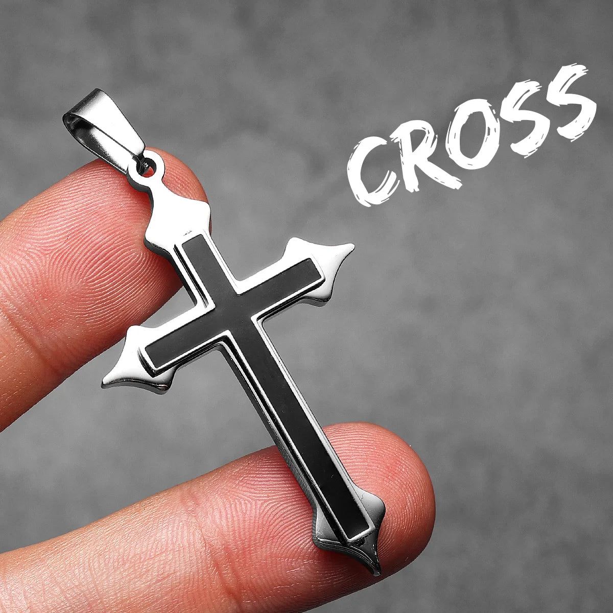 PENDRA Jormora Cross Charm Necklace