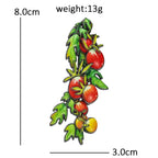 PENDRA Cherryroma Cherry Tomato Brooch