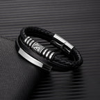 PENDRA Rune Classic Leather Bracelet