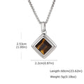 PENDRA Stone Natual Pendant Necklace