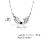 PENDRA Zircon Angel Necklace