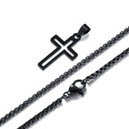 PENDRA Cross Hollow Pendant Necklace