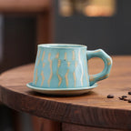 PENDRA Japanese Handmade Kiln-Changed Retro Ceramic Coffee Mug