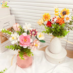 PENDRA Bouquet Rose Micro Building Set
