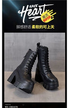 PENDRA Ultra Thick Soled Boots