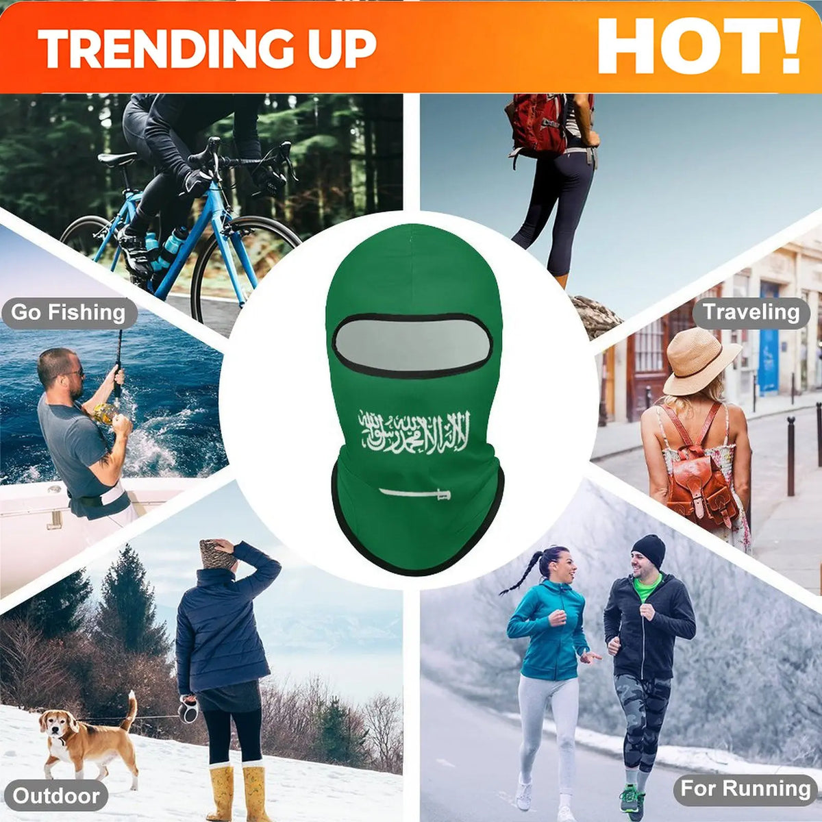Saudi Arabia Outdoor Cool Sunscreen Motorcycle Face Mask Moto Biker Wind Cap Mask Stopper Windproof Bicycle Cycling Headgear