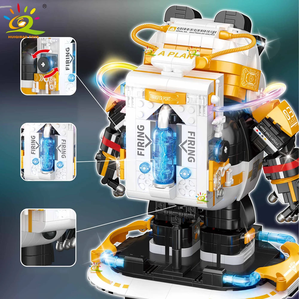 PENDRA Space Panda Astronaut Building Set