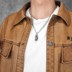 PENDRA Time Bang Steel Necklace