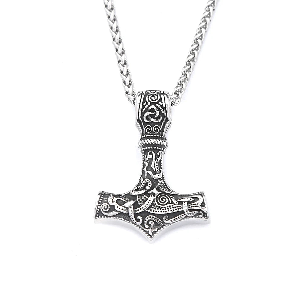 PENDRA Mjolnir Viking Thor Hammer Pendant