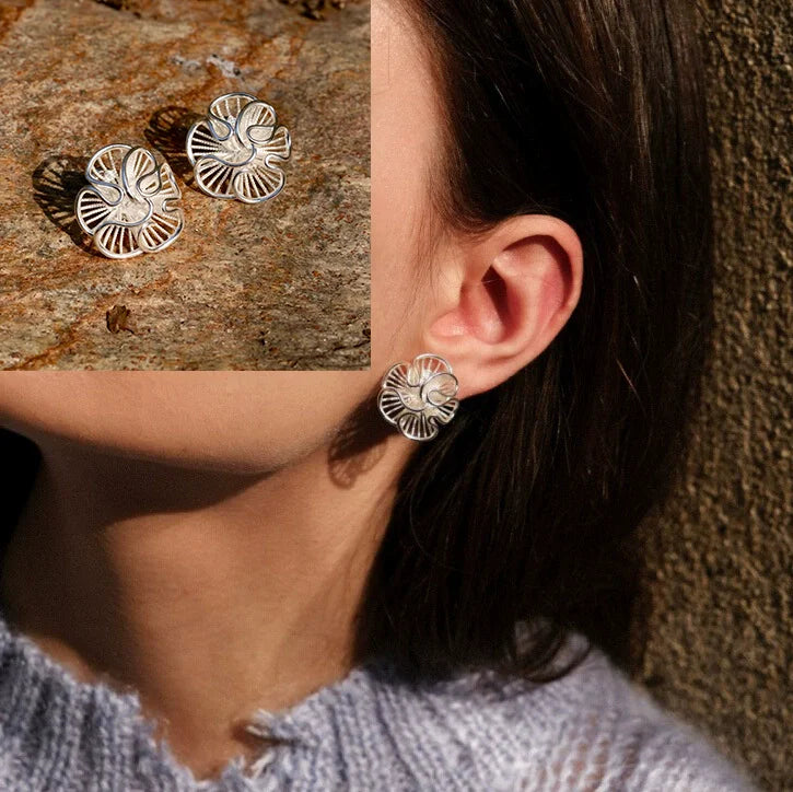 PENDRA Geometry Sterling Silver 5 Earrings