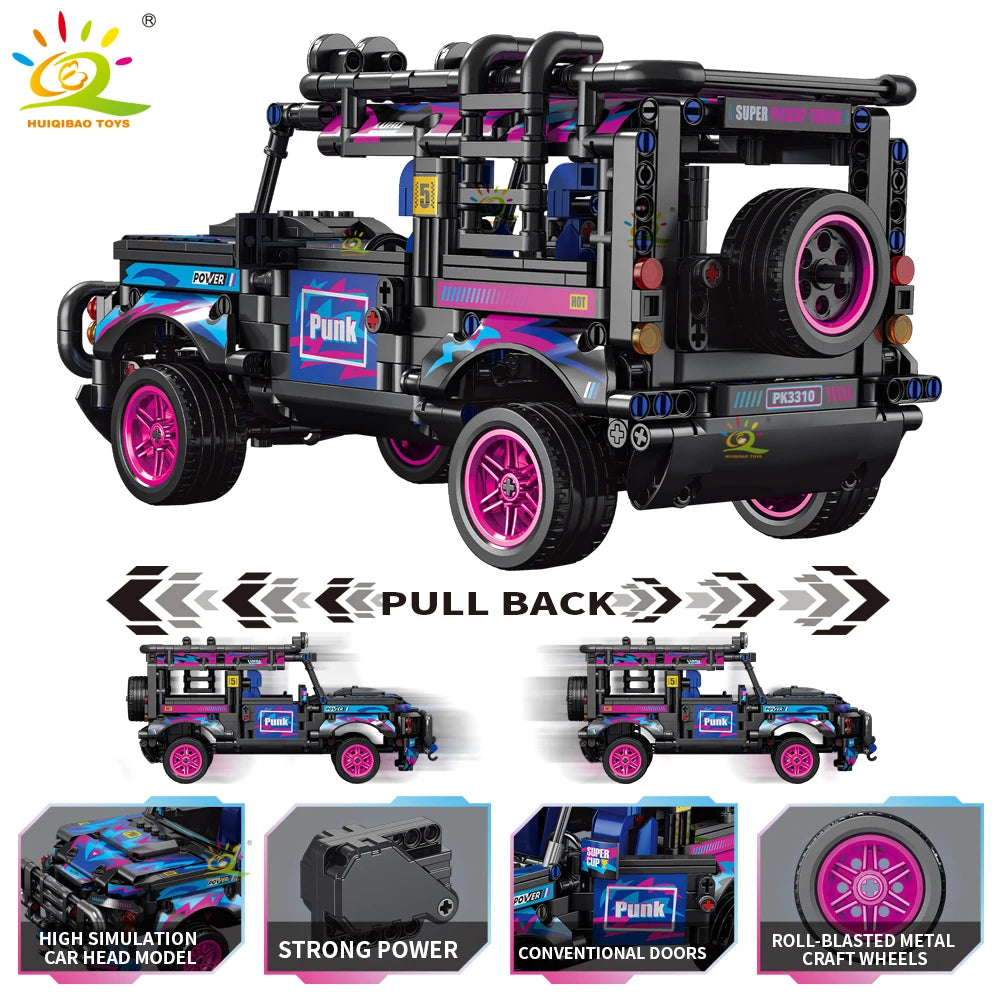 PENDRA Off Road Vehicle Building Set