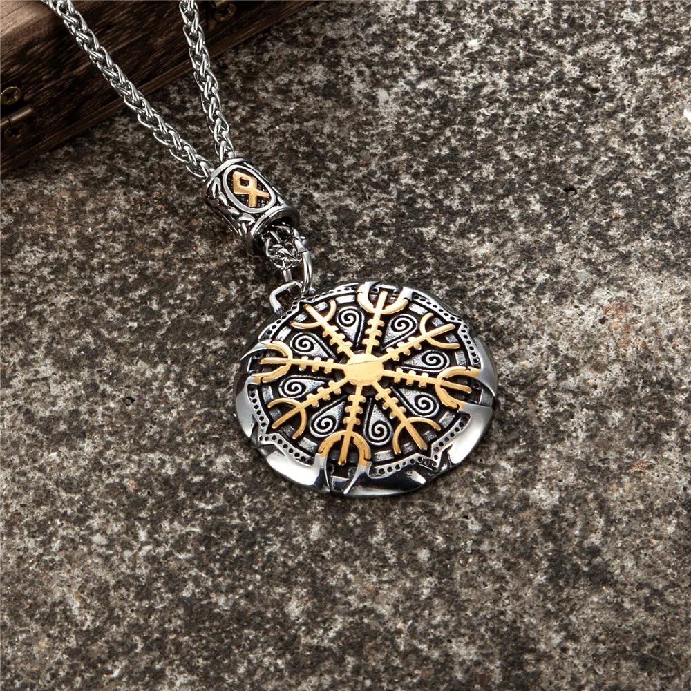 PENDRA Viking Compass Necklace