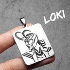 PENDRA Gods Loki Norse Steel Necklace