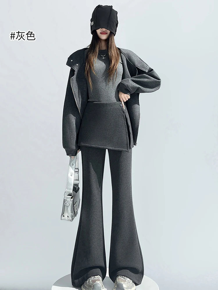 PENDRA Fake Two Pieces Pants