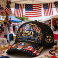 USA 250Th Anniversary Celebration Baseball Cap - Special Edition for Independence Day, Adjustable Retro Style Cap, Holiday