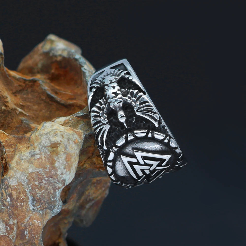 PENDRA Eagle Rune Ring