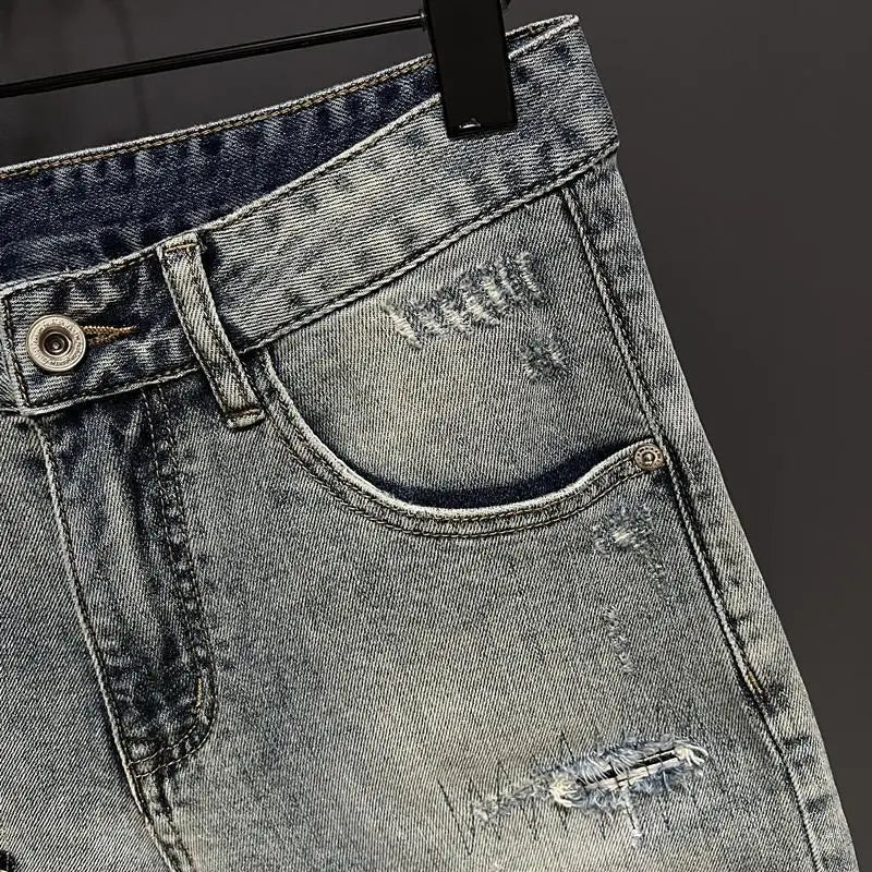 PENDRA Denim Knee Length Jeans