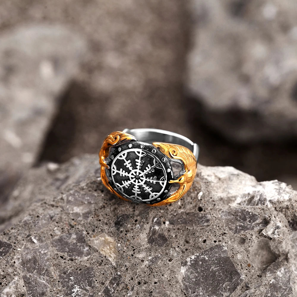 PENDRA Crow Gold Ring