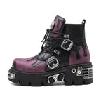 PENDRA Platform Rock Punk Boots