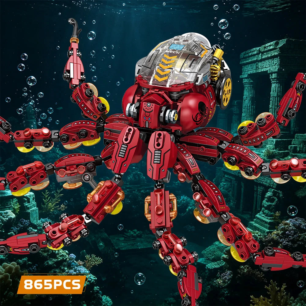 PENDRA Technical Octopus Mechanical Building Set