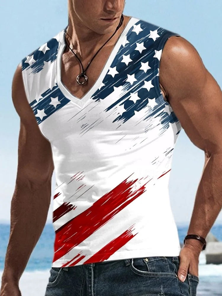 PENDRA Flag Printed T-Shirt