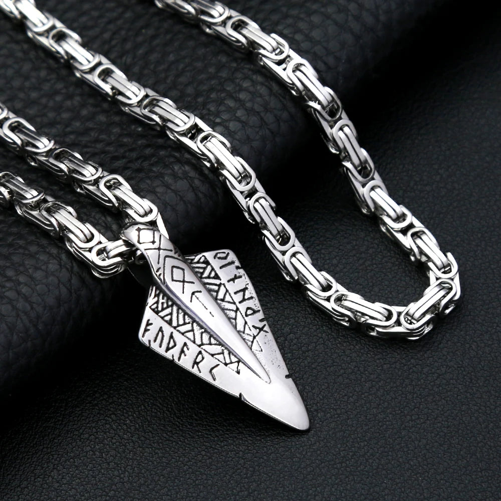 PENDRA Spearhead Nordic Viking Pendant