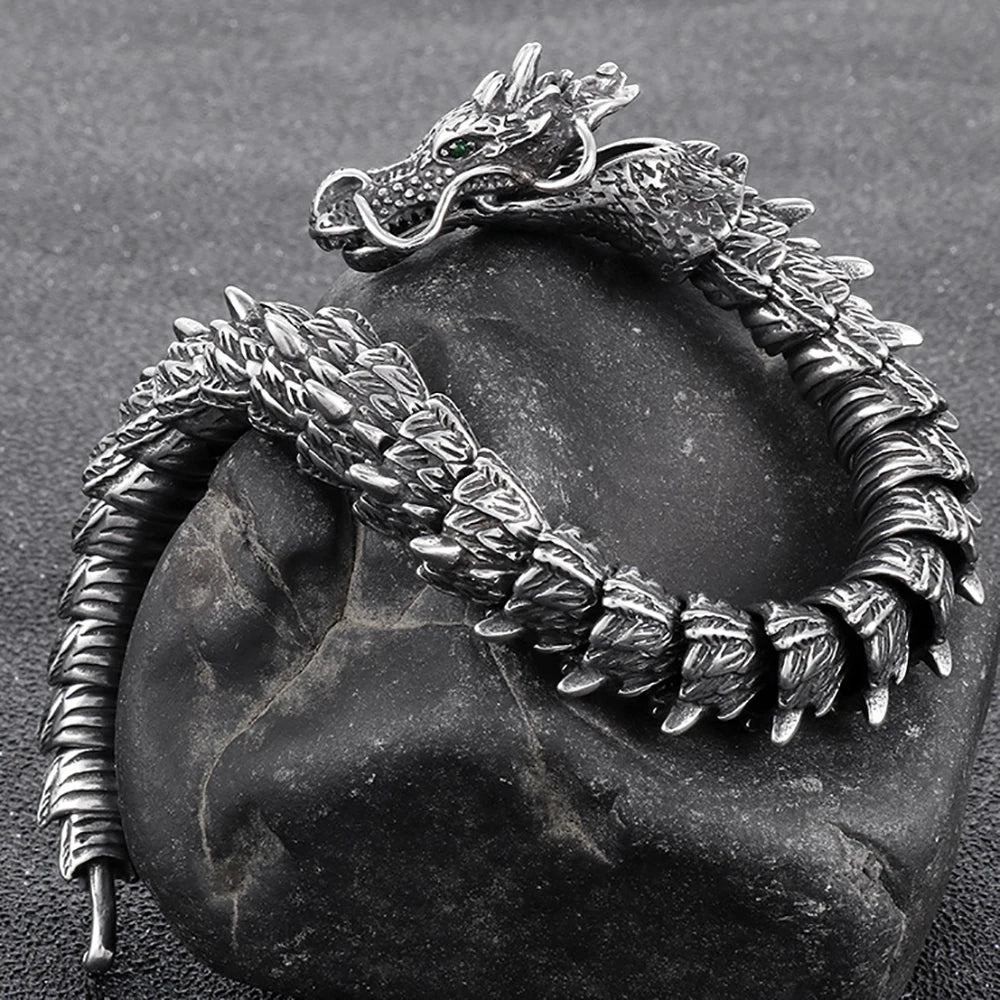 PENDRA Snake Silver Bracelet