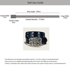 PENDRA Koraara Leather Western Luxury Belt