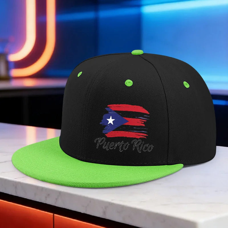 PENDRA Puerto Rico Snapback Cap