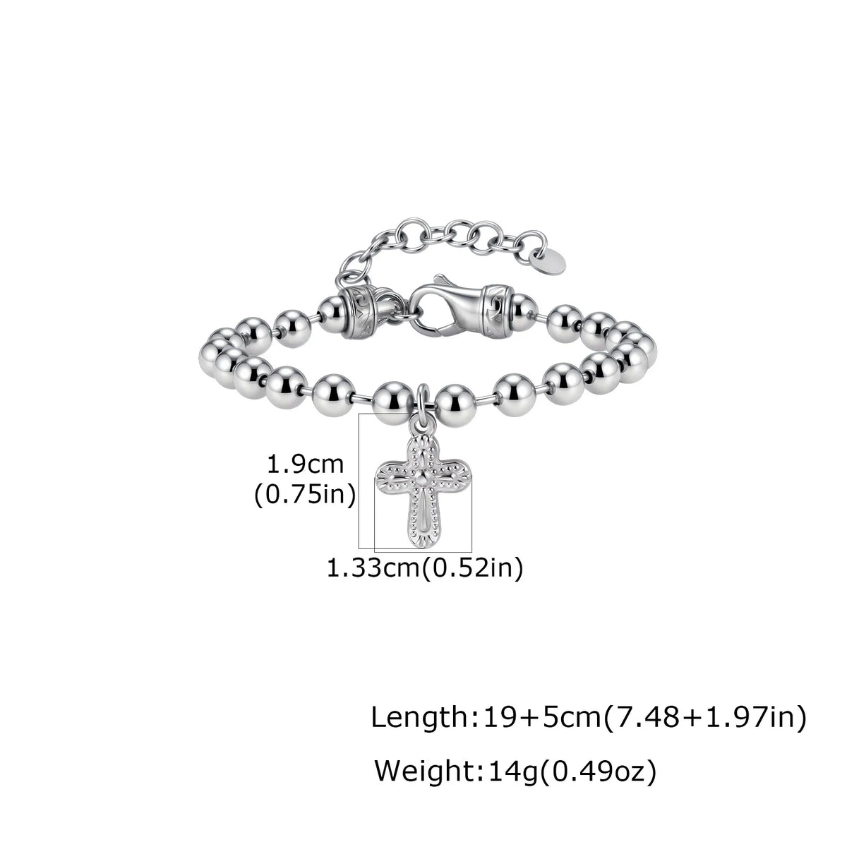 PENDRA Cross Beaded Bracelet