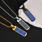 PENDRA Lapis Lazuli 2 Pendant Necklace