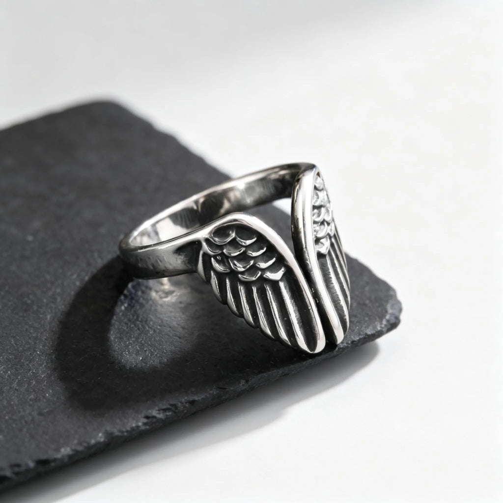 PENDRA Ravvex Angel Wing Ring