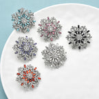 PENDRA Snowelle New Christmas Snowflake Brooch
