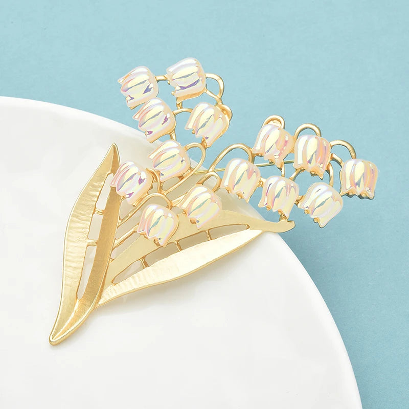 PENDRA Florielle37 Floral Brooch