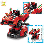 PENDRA Transfrom Racing Robot Building Set
