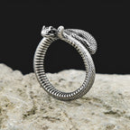 PENDRA Snakeband Simple Stainless Steel Snake Ring