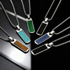 PENDRA Stone Natural Pendant Necklace